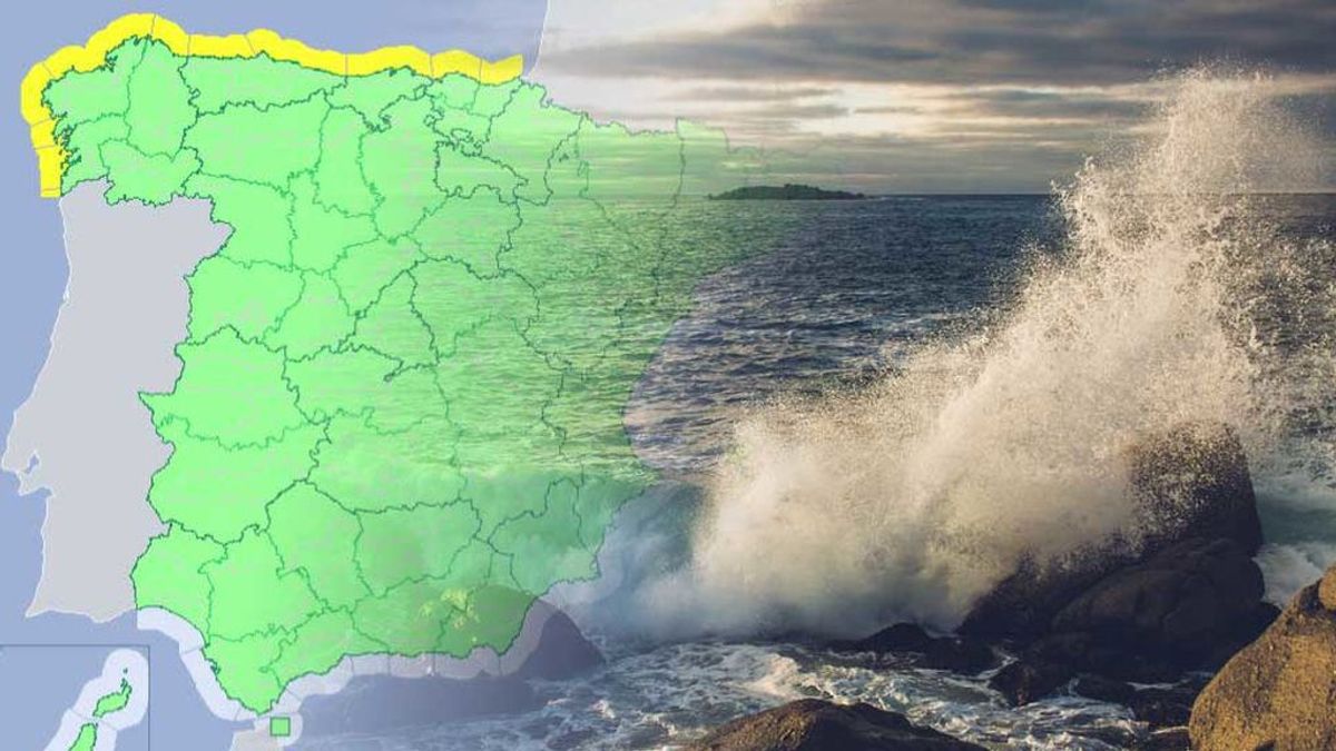 Evita ir a la playa: olas de hasta 5 metros de altura en el norte del país