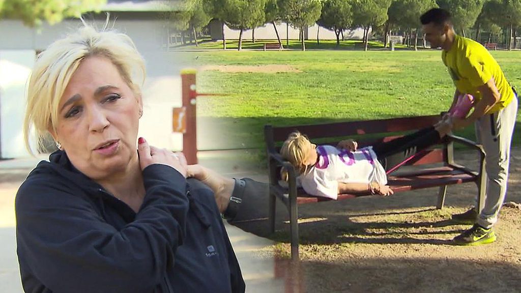 Carmen muestra su lado más quejica en ‘Desafío Borrego’: "Estoy hecha polvo"