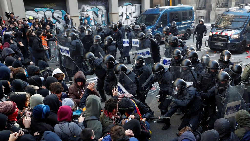 Las imágenes más impactantes del 21-D