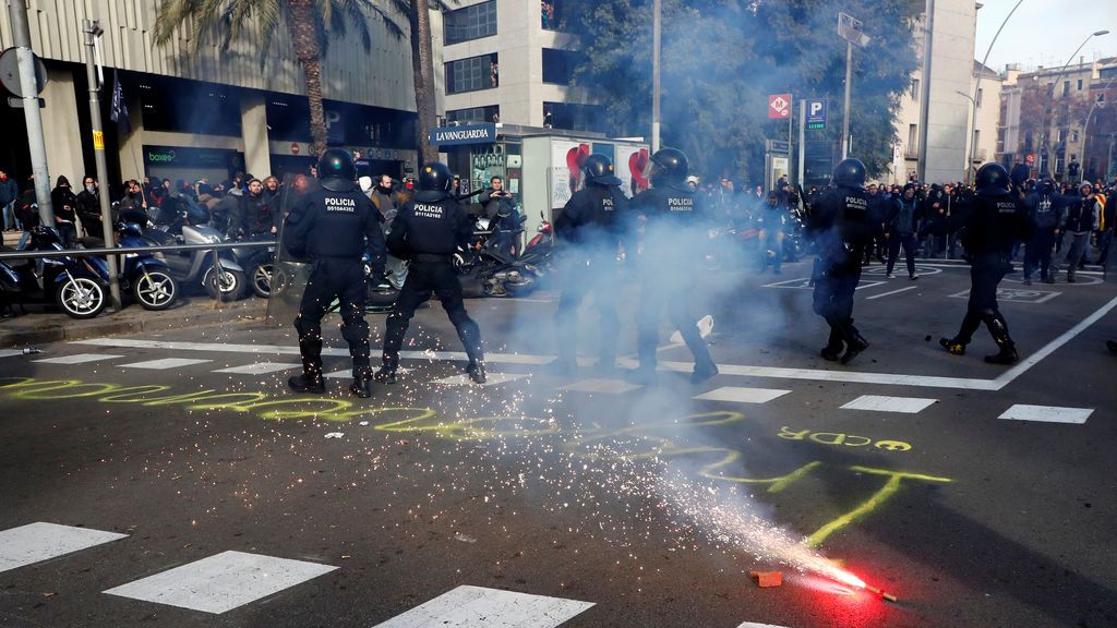 Las imágenes más impactantes del 21-D