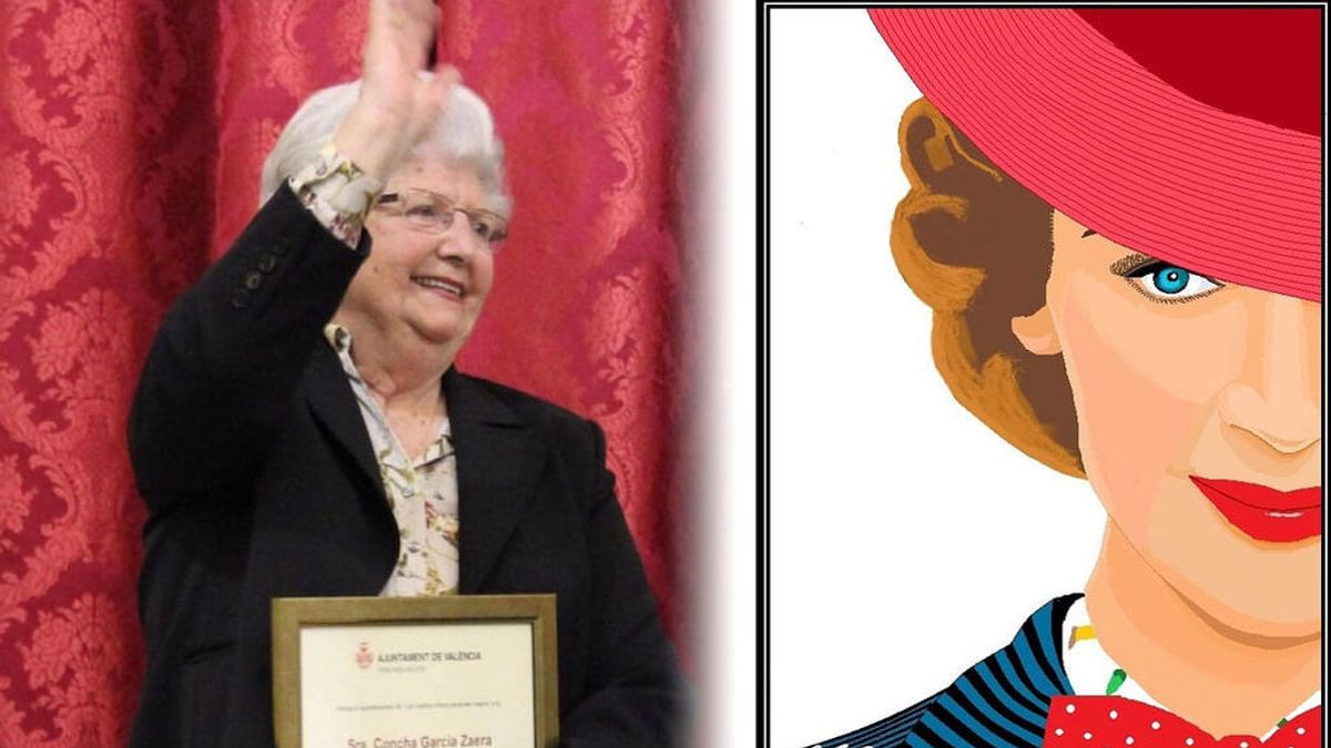 Concha, la abuela valenciana de 88 años experta en Paint que ha fichado por Disney Concha, la abuela valenciana de 88 años experta en Paint que ha fichado por Disney