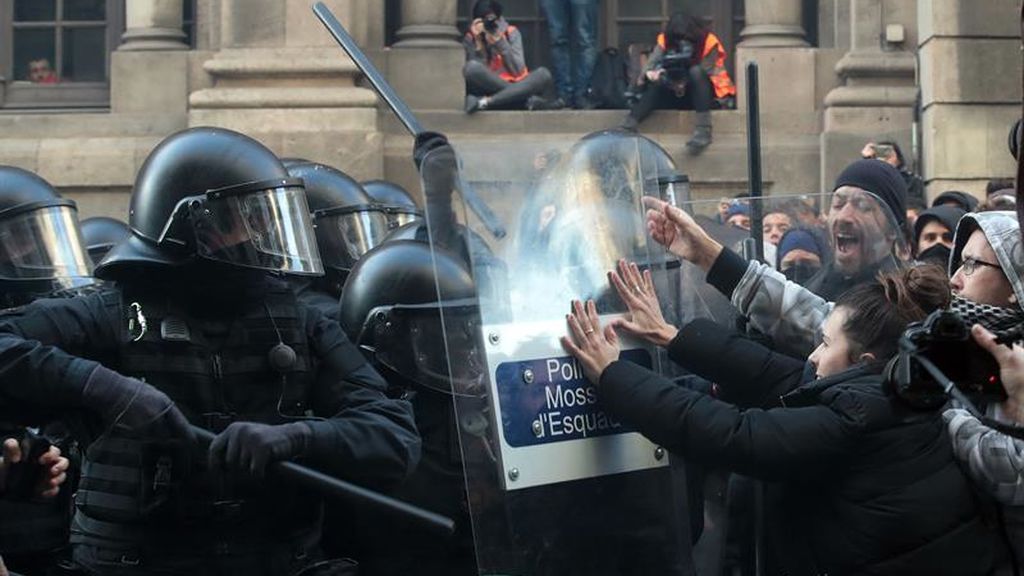 Las imágenes más impactantes del 21-D