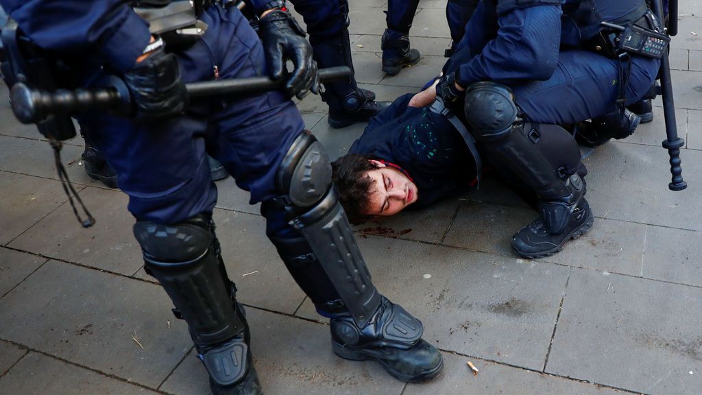 Las imágenes más impactantes del 21-D