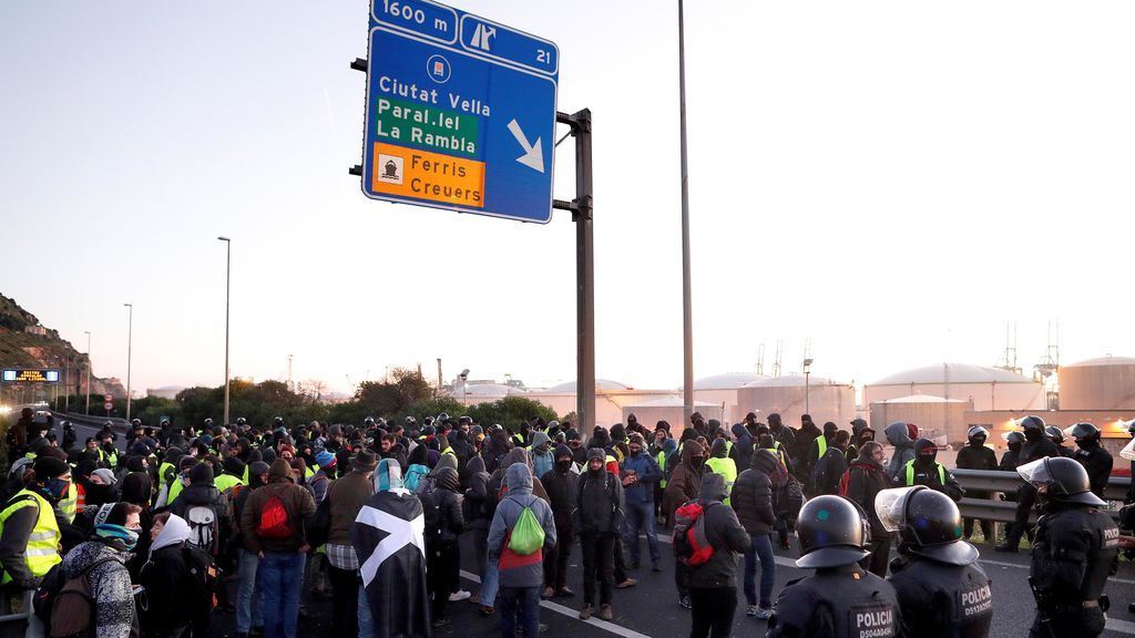 Las imágenes más impactantes del 21-D