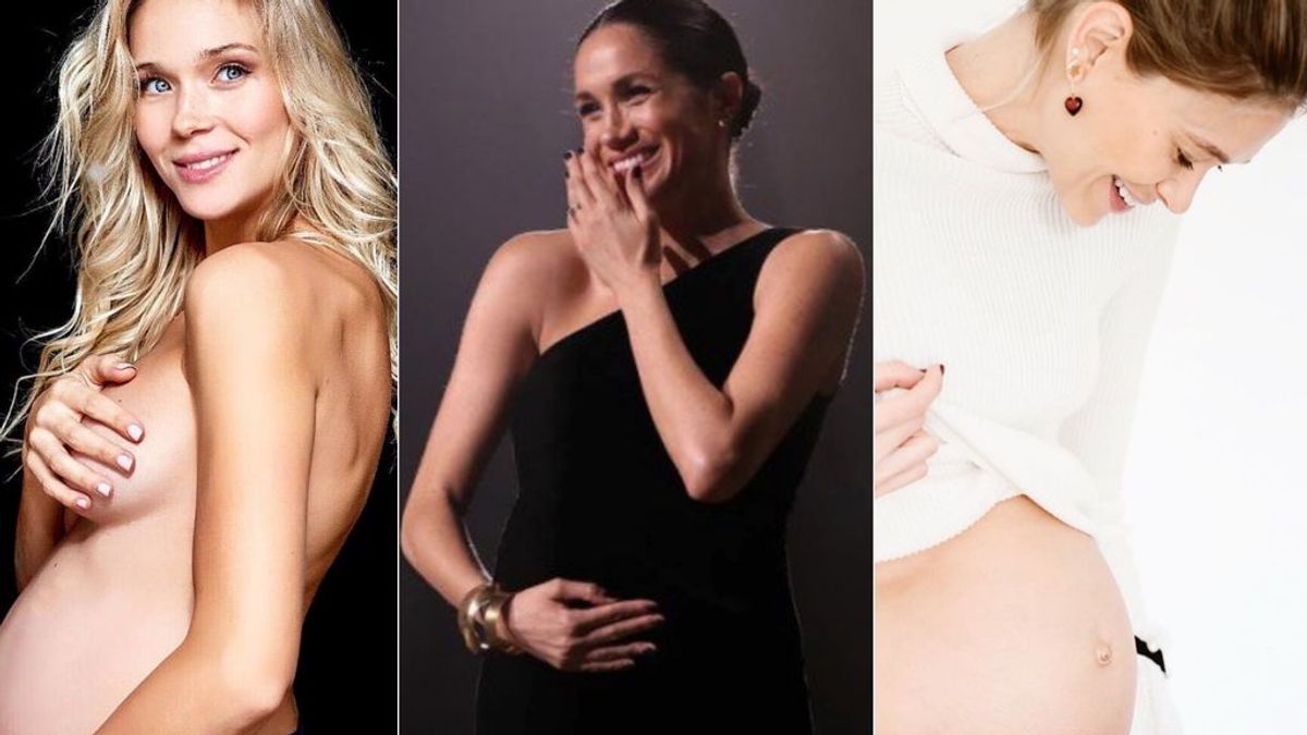 De Zanetti a Michelle Jenner: así posan las vips que serán madres en 2019