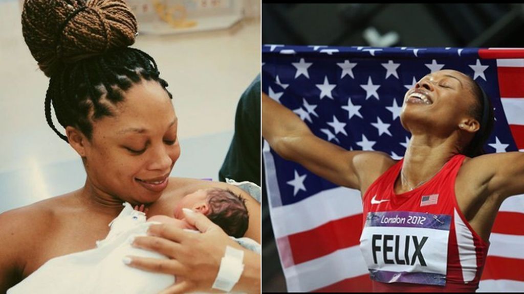 La atleta Allyson Felix es madre tras ocultar su embarazo ...