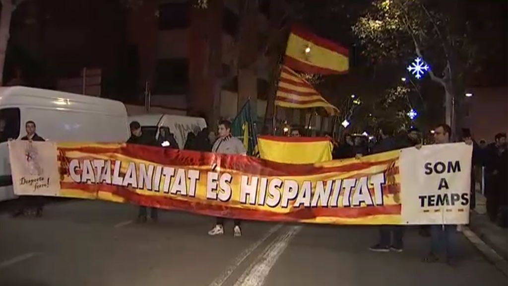Movilización unionista en Barcelona: ‘Estamos a tiempo de salvar España’