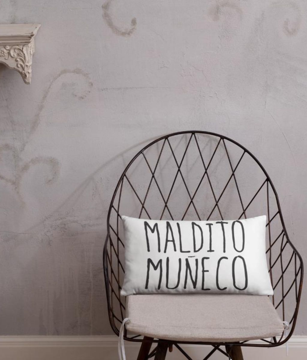 Cojín Maldito Muñeco