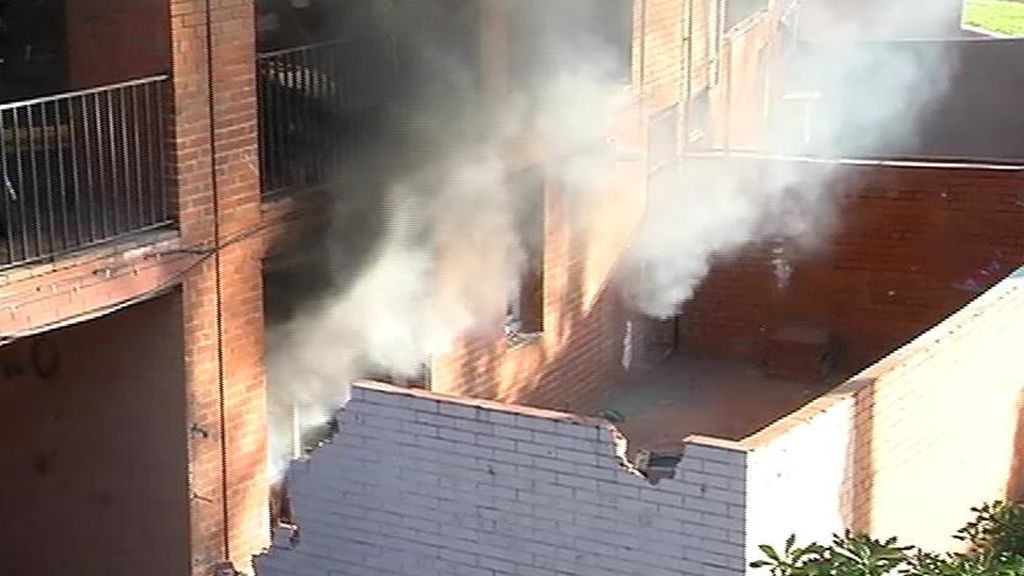 Los vecinos de San Andreu vuelven a quemar la casa del principal sospechoso de la muerte de Eduardo