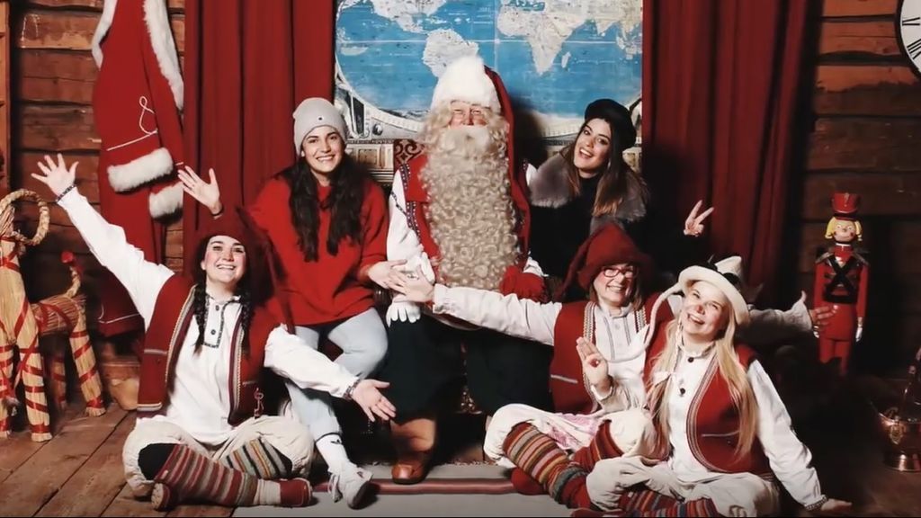 Dulceida y Victoria Beckham viajan a Laponia para conocer a Papá Noel