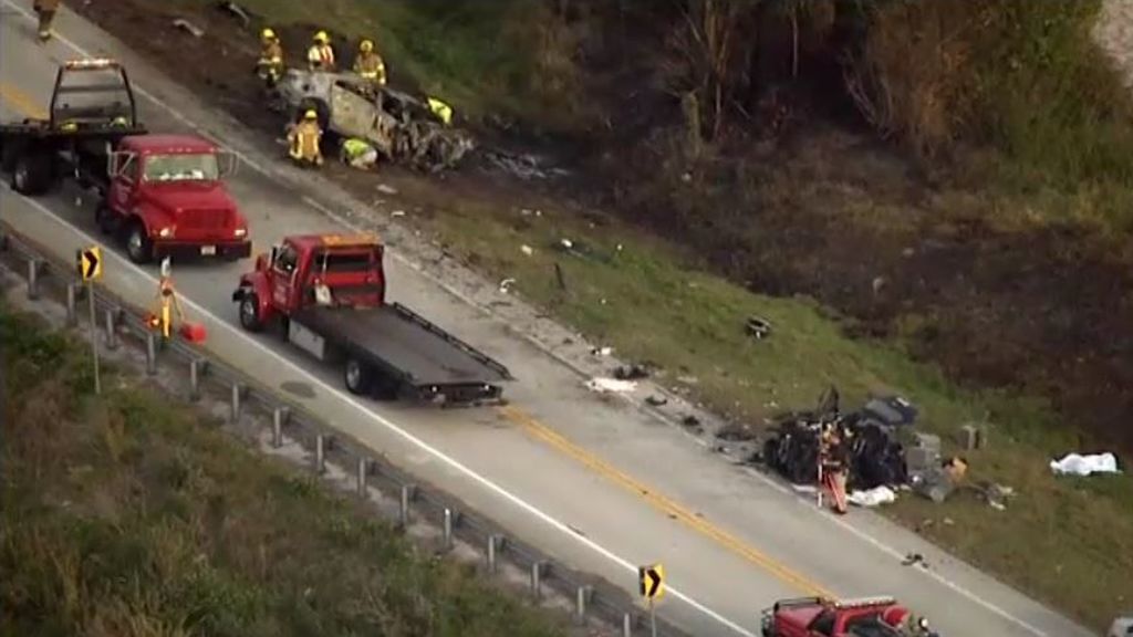 Cuatro personas fallecen en una colisión frontal en Florida