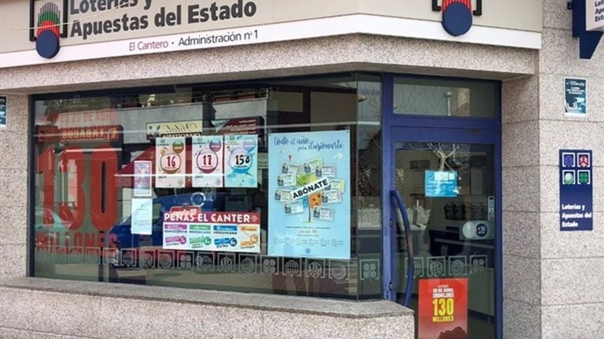 Roban 400.000 euros de una administración de lotería que vendió un décimo de 'El Gordo'