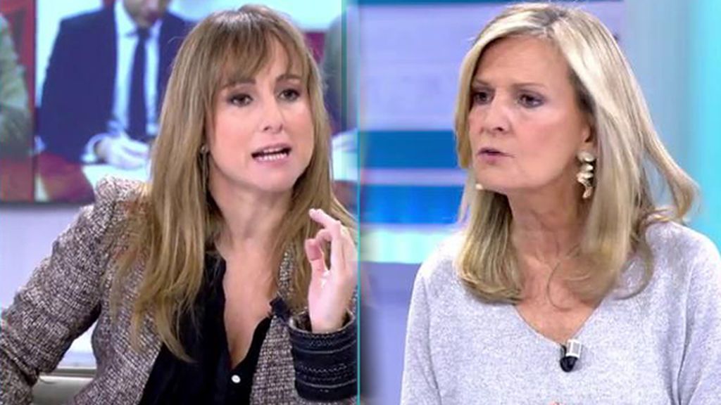 La discusión entre Ana Pardo de Vera e Isabel San La discusión entre Ana Pardo de Vera e Isabel San