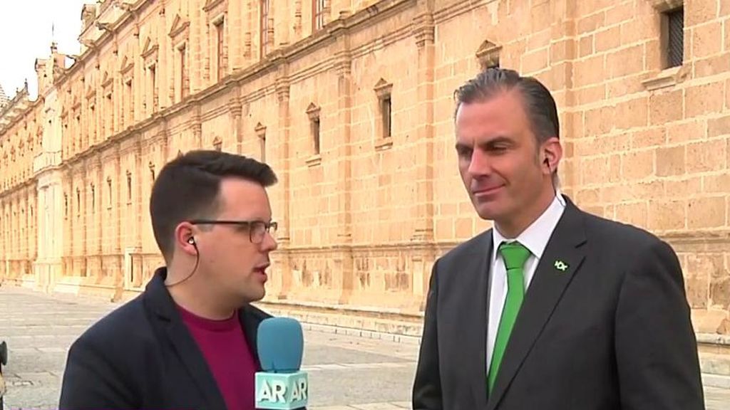 Ortega Smith, secretario general de VOX: “Sin nosotros sería imposible un cambio en Andalucía“