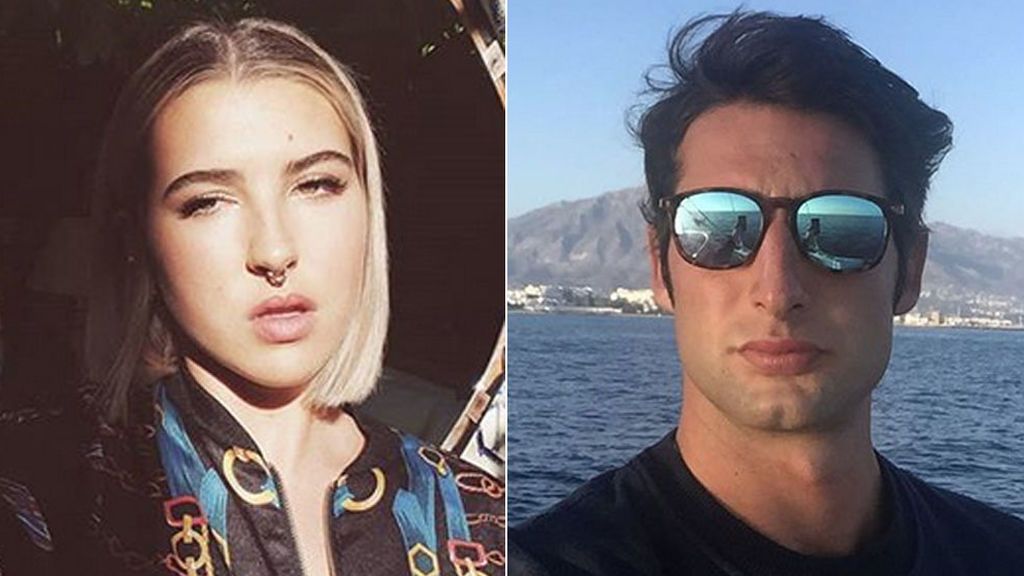 Primera imagen juntos: Javier Calle comparte un dibujo en negativo besando a Alba Díaz