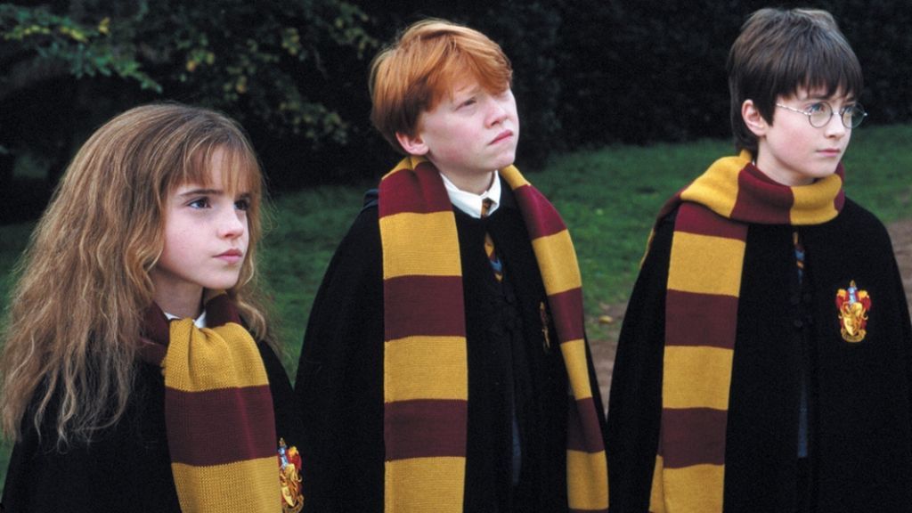 Personajes principales de 'Harry Potter y la pidra filosofal'.