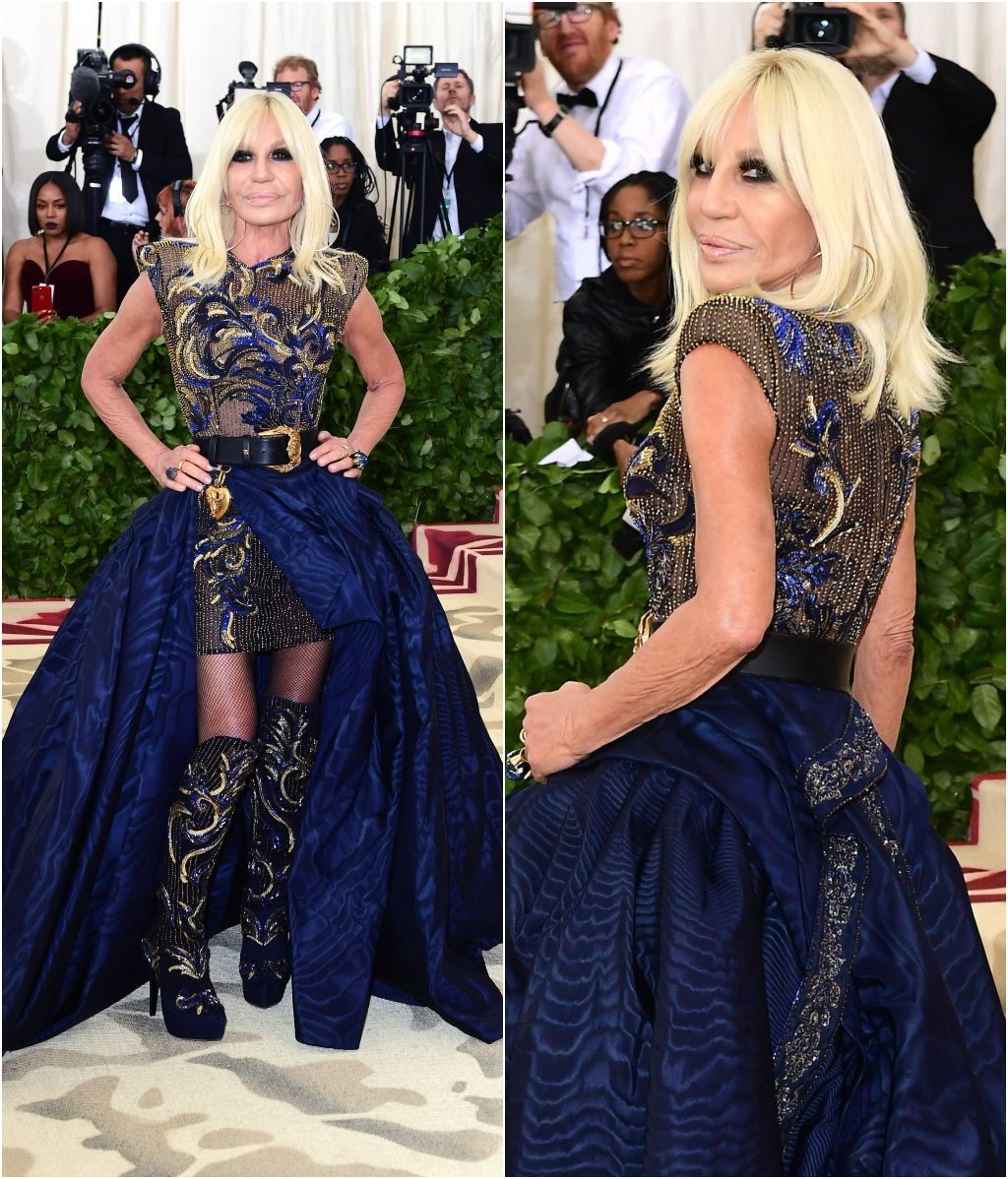 Donatella Versace.