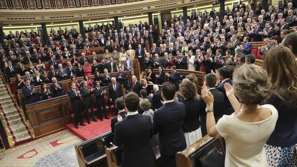 El Congreso celebra los 40 años de la Constitución Española