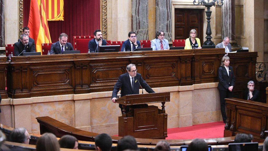 Quim Torra es investido president de la Generalitat