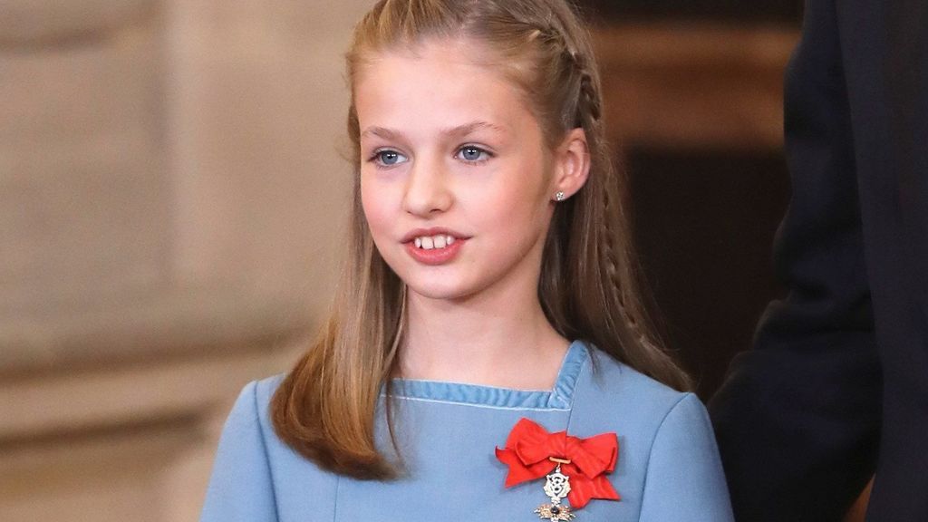La Princesa Leonor recibe el Collar del Toisón de Oro
