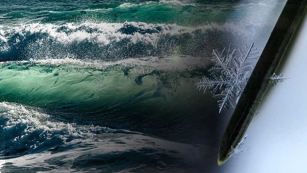 Viento, olas de 5 metros, niebla y mucho frío: el 2019 arranca con avisos