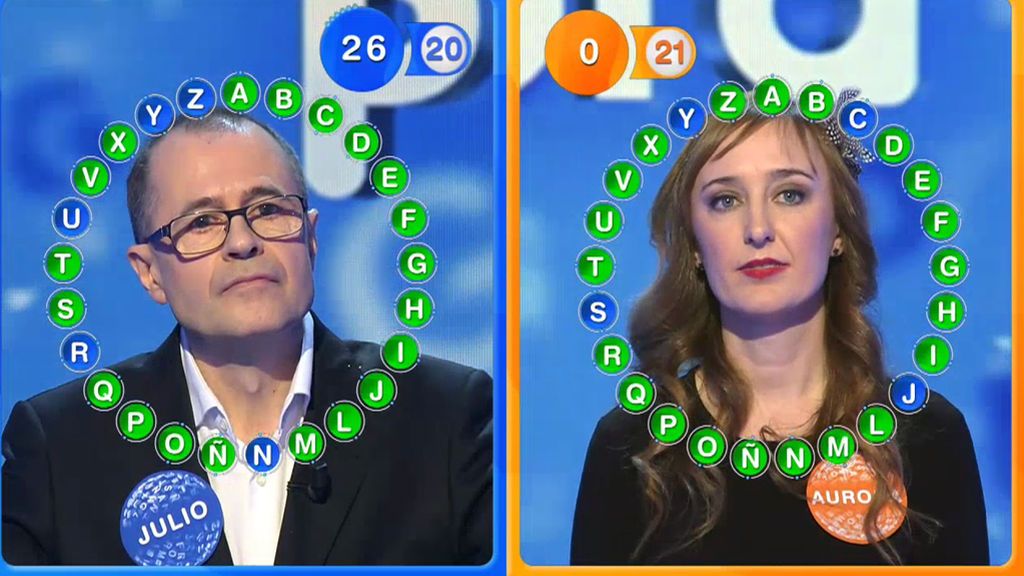 El rosco especial de Pasapalabra en Nochevieja: ¡2000 euros en juego!