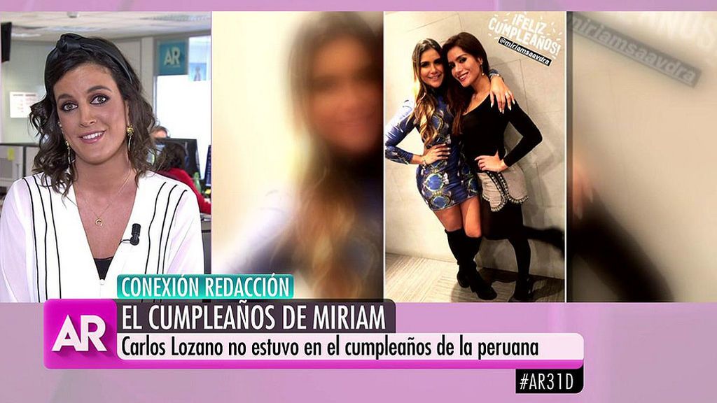 ¡Drama máximo! Carlos Lozano se pierde el 24 cumpleaños de Miriam Saavedra