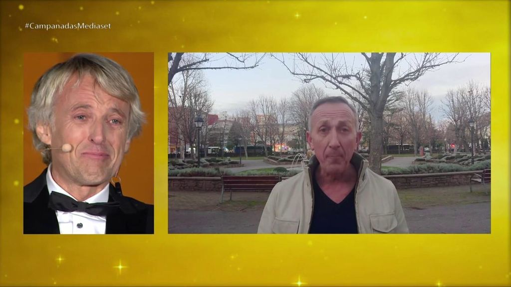 Jesús Calleja rompe a llorar con el mensaje de su hijo y su hermano Kike