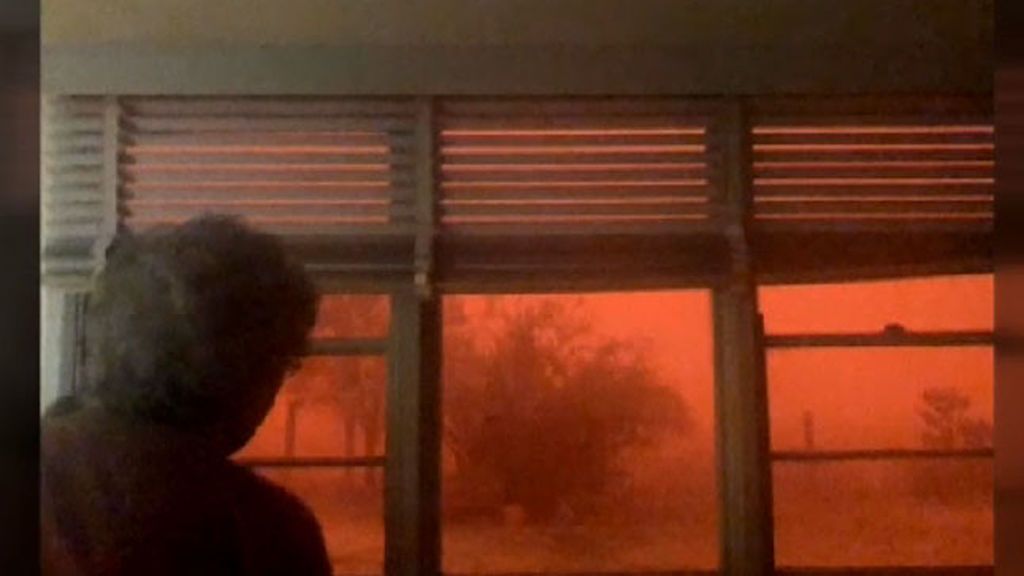Una tormenta de polvo deja impactantes imágenes en Australia