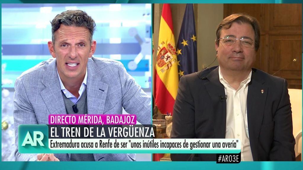 Guillermo Fernández Vara, Presidente de Extremadura: “La gestión en Renfe es una inutilidad”