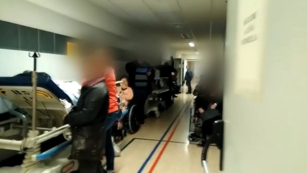 Colapso en las urgencias del Hospital de Santiago