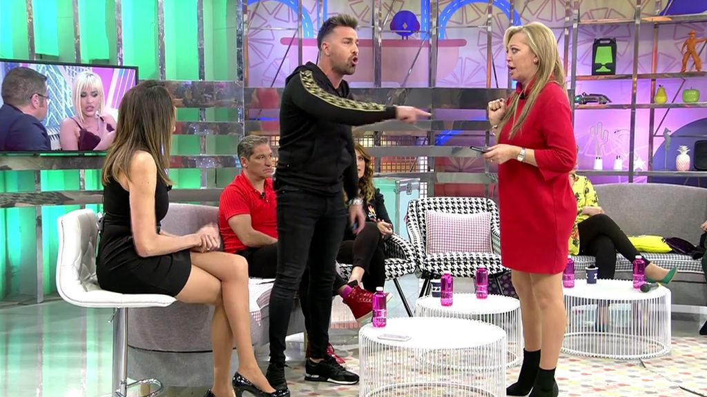 Belén Esteban se enfrenta a Rafa Mora por Ylenia: "Yo voy a defender a mi amiga"