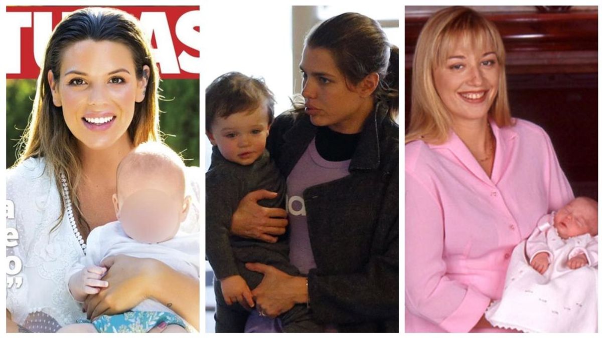 Carlota Casiraghi, Laura Matamoros, Belén Esteban… cuando el bebé viene con una separación debajo del brazo