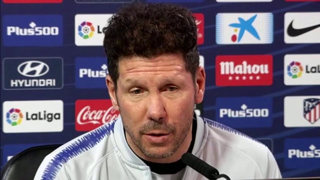Simeone hace balance de sus siete años en el banquillo del Atlético Simeone hace balance de sus siete años en el banquillo del Atlético