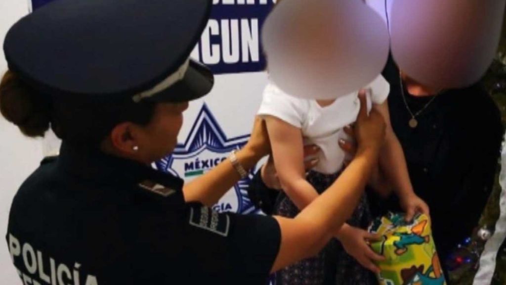 Rescatan a una bebé española secuestrada en Cancún