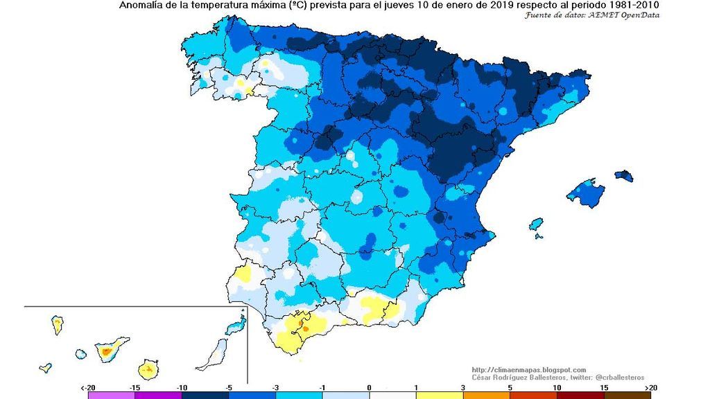 anomalia maximas jueves