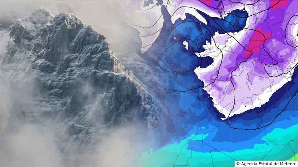 Aviso especial de la Aemet: una masa de aire polar invadirá España el miércoles