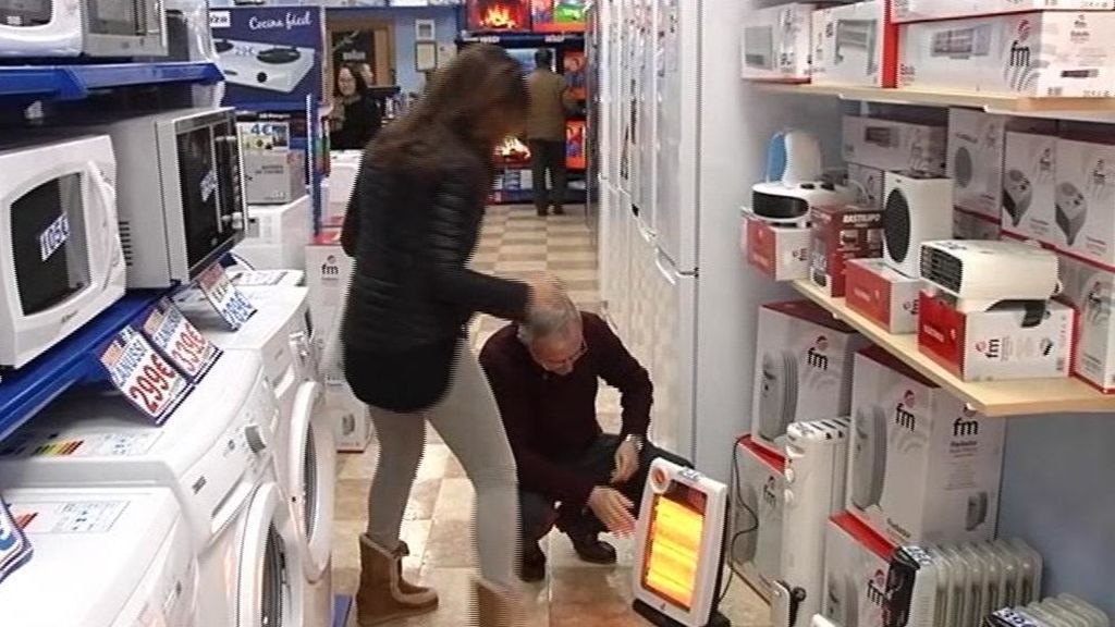 Las tiendas de electrodomésticos notan la llegada del frío