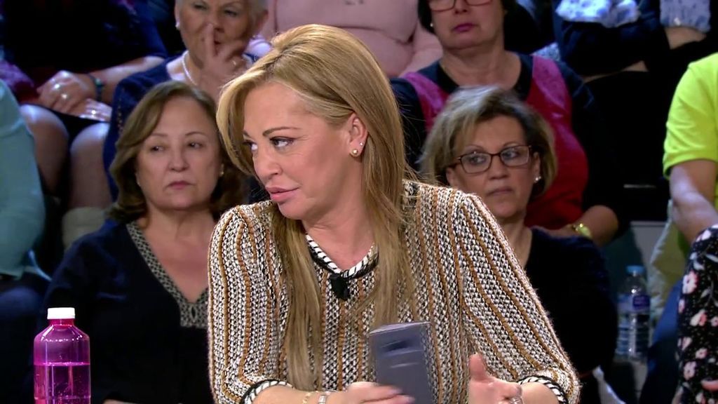 Belén, sobre Terelu: "Yo en su espalda vi como cuando te dan dos puñaladas"