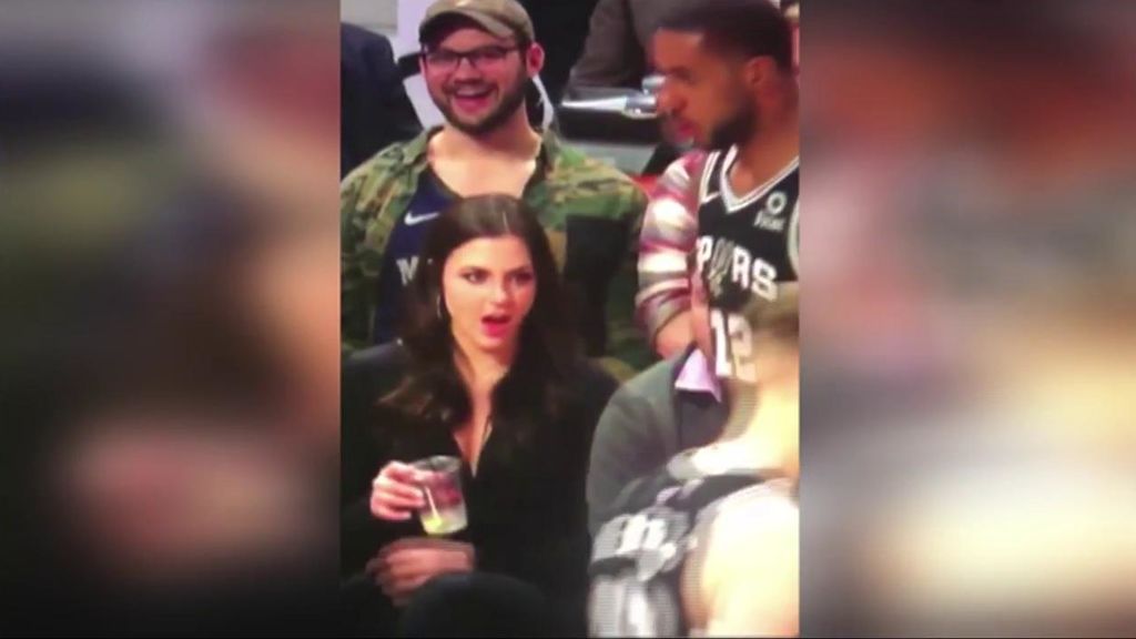 La curiosa reacción de una fan de los Spurs al tener cerca a un jugador se hace viral en las redes