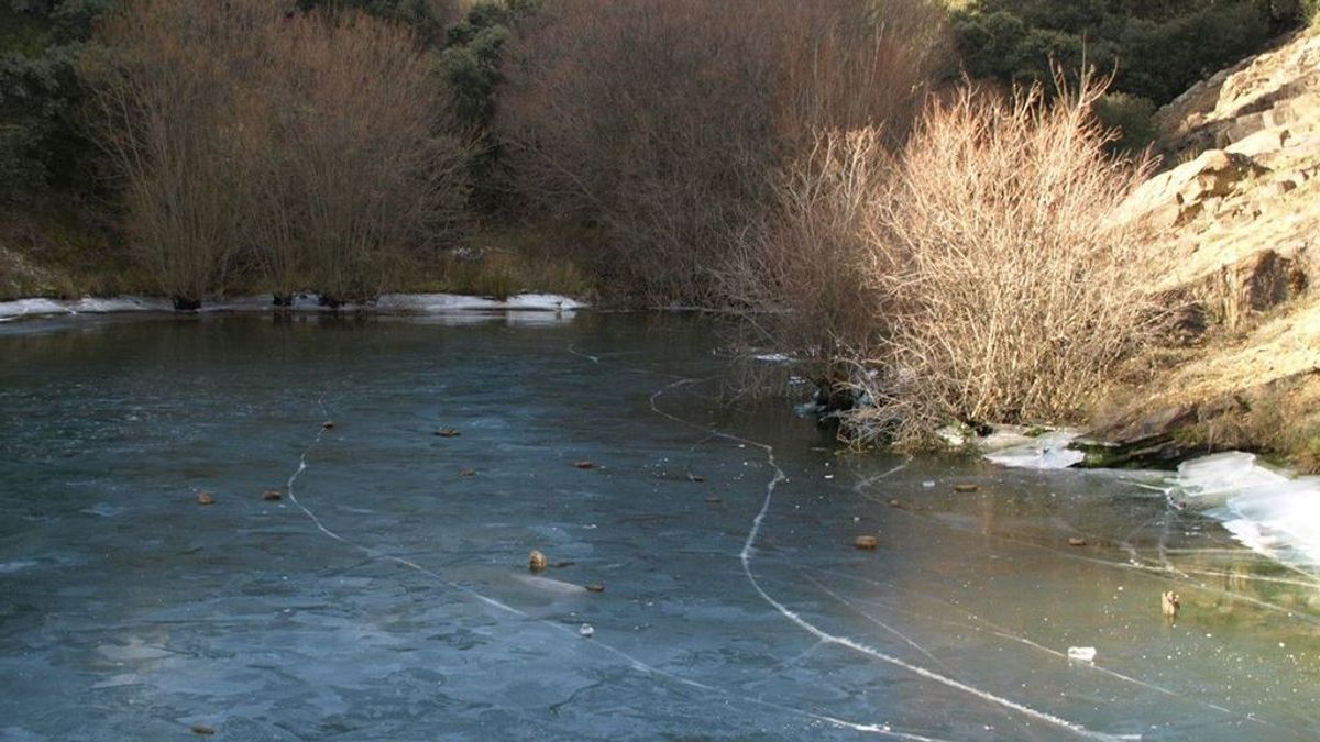 Las cinco imágenes del día más frío del invierno: cencellada, pantanos congelados y -11°C