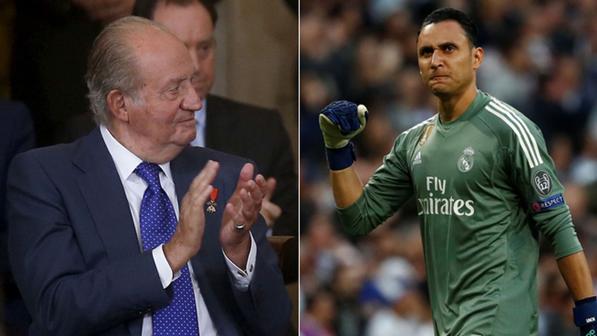 La conversación entre el Rey Emérito Juan Carlos I y Keylor Navas: “¿Qué nos pasa? ¡Que vaya temporada que llevamos!”