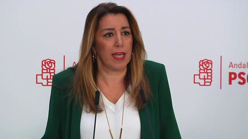 Susana Díaz: “Voy a estar al frente de la oposición en Andalucía”