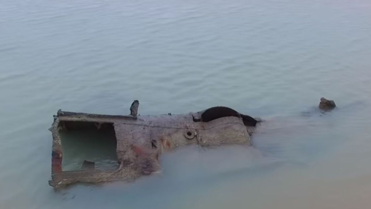 Encuentran un submarino alemán de la I Guerra Mundial en una playa francesa