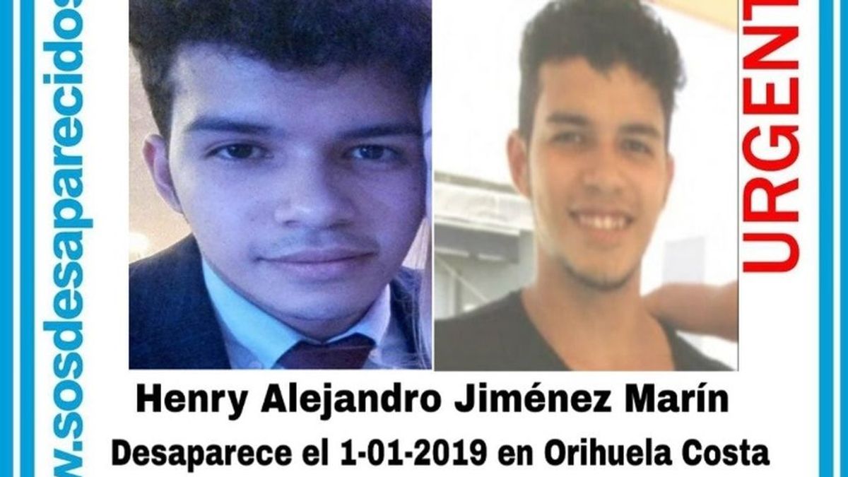 Sigue la búsqueda del joven de 20 años desaparecido en Orihuela desde Año Nuevo