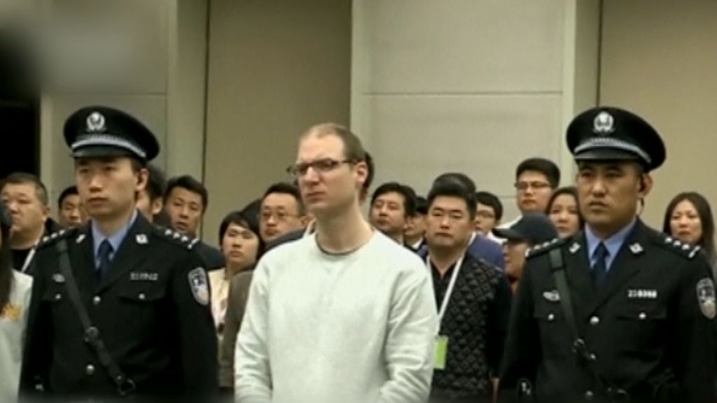 Condenado a muerte un joven canadiense acusado de tráfico de drogas en China Condenado a muerte un joven canadiense acusado de tráfico de drogas en China