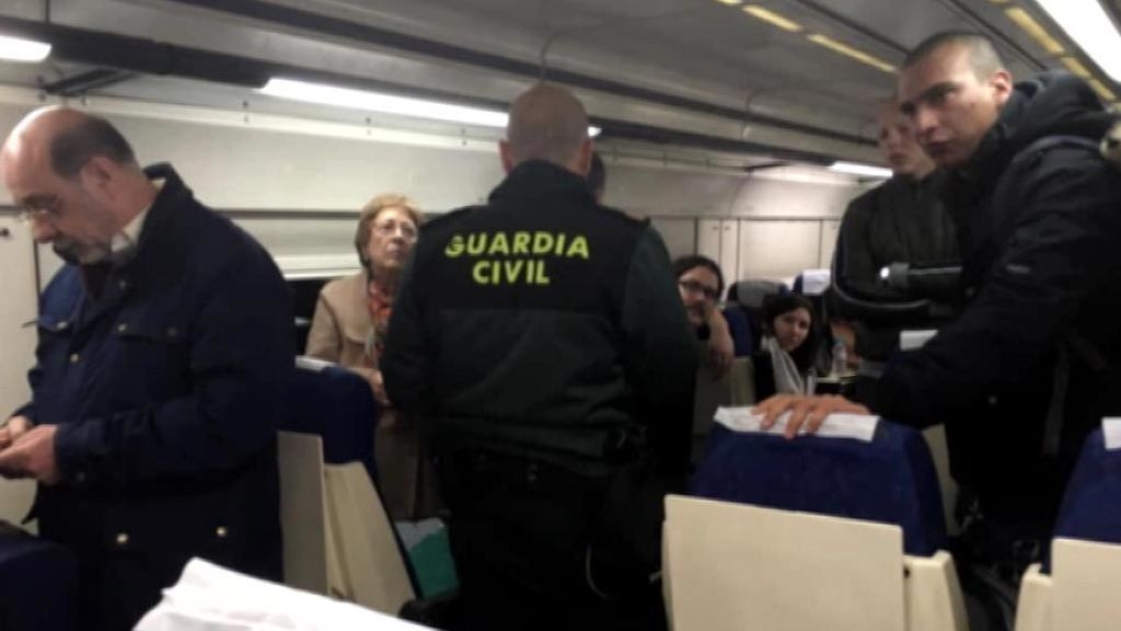 Un tren se sale de la vía en Torrijos (Toledo) sin causar heridos