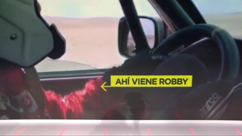 "Robby soy tu fan": la alegría de una piloto del Dakar tras ser adelantada en la carrera