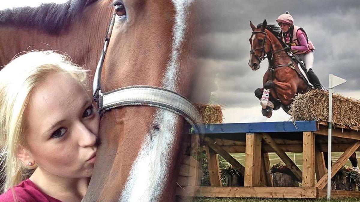 Conmoción por la muerte con 22 años de Natasha Galpin, joven promesa de la equitación, junto a su caballo