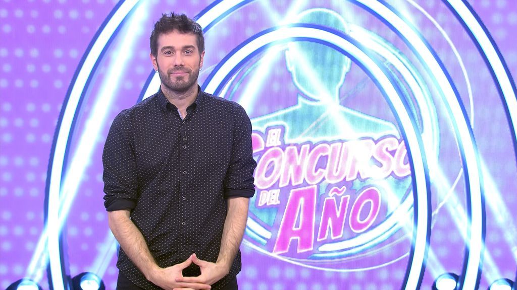 Dani Martínez, presentador de 'El concurso del año' 100